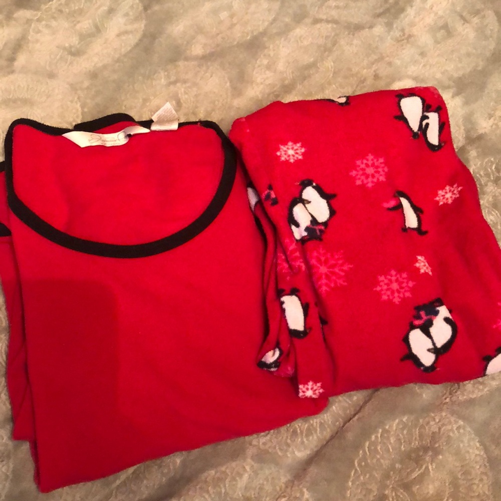 Pajama Set with Penguins